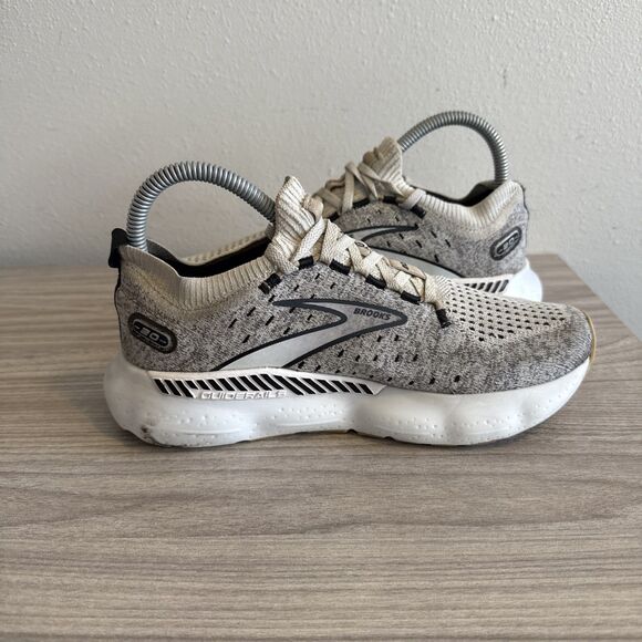 Brooks Womens Glycerin StealthFit GTS 20 1203711B163 Gray Sneaker Shoes Sz 8.5 B - Picture 10 of 11